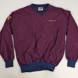 Magnolia Cup Robert Trent Jones Vneck Pullover Purple Size Medium Mens